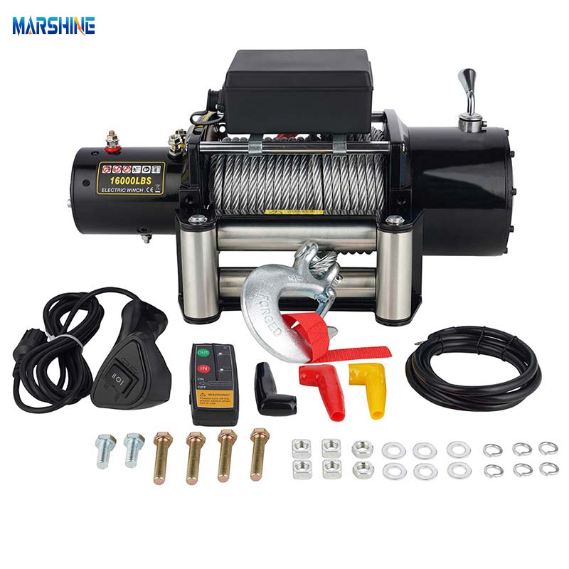 12V 16000ポンド電動プルウィンチ
