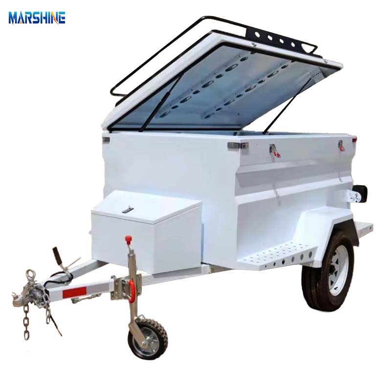 販売のためのオフロード密閉型ユーティリティトレーラー