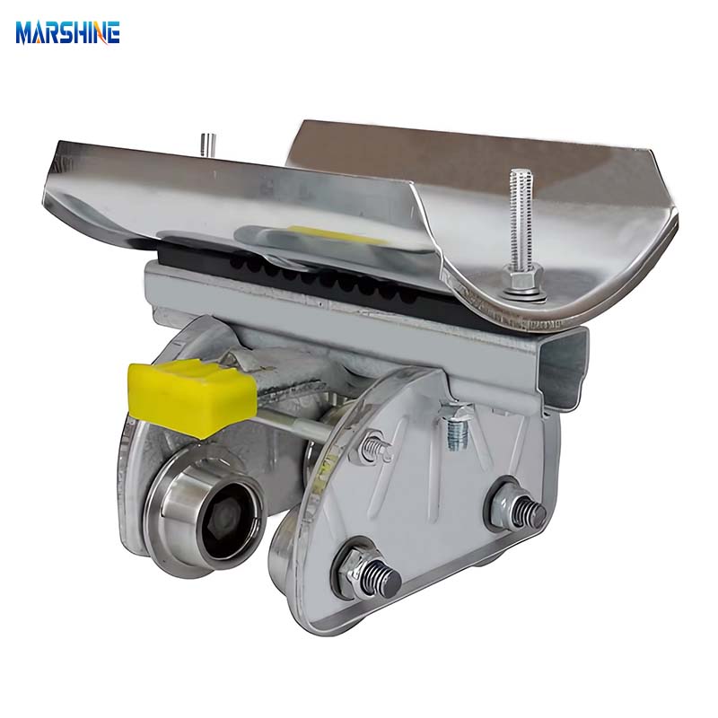 オーバーヘッド C トラック レール I ビーム サスペンション プーリー ケーブル ストリング ブロック